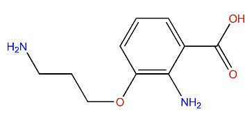 3-(3-Aminopropoxy)-2-aminobenzoic acid