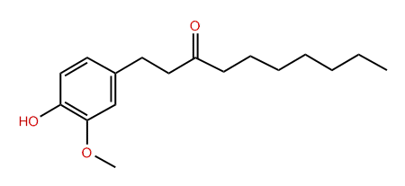 1-(4-Hydroxy-3-methoxyphenyl)-3-decanone