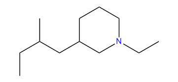 N-Ethyl-3-(2-methylbutyl)-piperidine