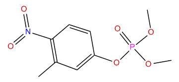 3-Methyl-4-nitrophenyl dimethyl phosphate