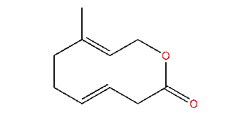 (E,E)-4,8-Dimethyl-3,8-decadien-10-olide