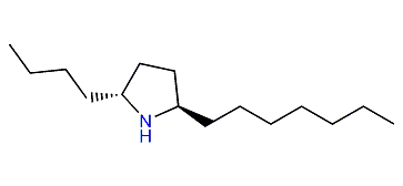(2R,5R)-2-Butyl-5-heptylpyrrolidine