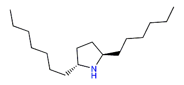 (2R,5R)-2-Heptyl-5-hexylpyrrolidine