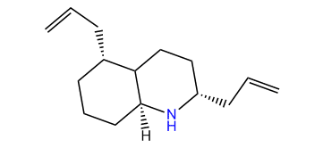 (2R,5R,8aS)-2,5-Diallyldecahydroquinoline