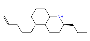 (2S,5R)-5-(Pent-4-enyl)-2-propyldecahydroquinoline
