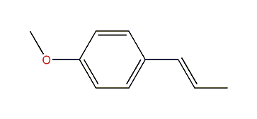 1-Methoxy-4-((E)-1-propenyl)-benzene