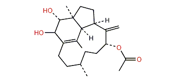 Trinervita-1(15),8(19)-dien-2beta,3alpha,9alpha-triol-9-O-acetate
